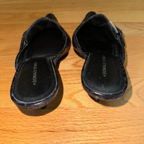 Cole Haan Black Mules with Buckle Detail - Picture 9 of 14